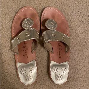 Jack Rogers Hamptons Flat size 7